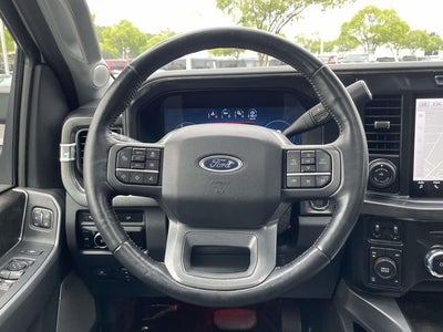 2024 Ford F-250SD Lariat BLACK WIDOW by FOX FACTORY