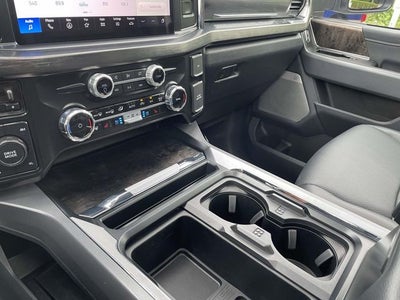 2024 Ford F-250SD Lariat BLACK WIDOW by FOX FACTORY