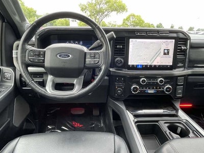 2024 Ford F-250SD Lariat BLACK WIDOW by FOX FACTORY