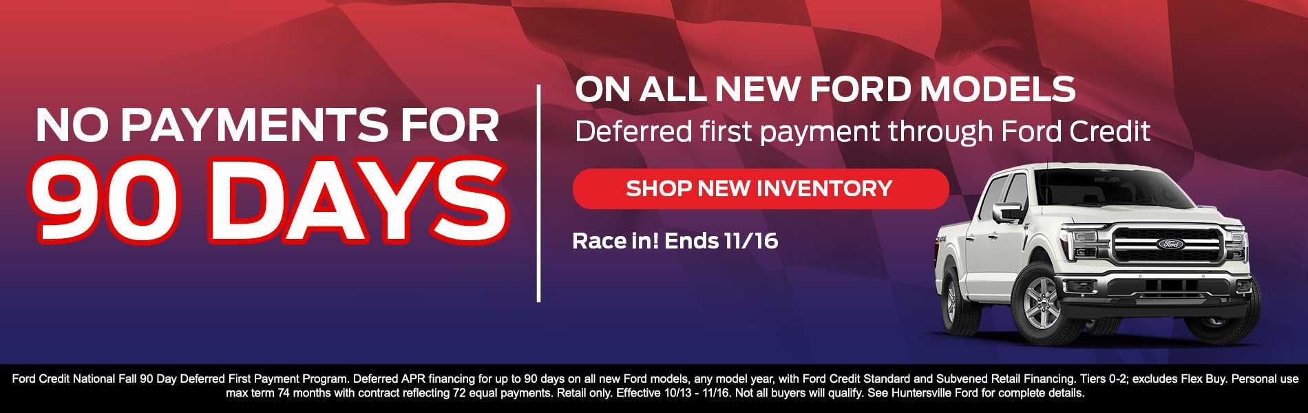 No payments for 90 days