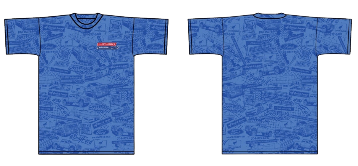 Joey Logano's Huntersville Ford Mustang Week Shirt