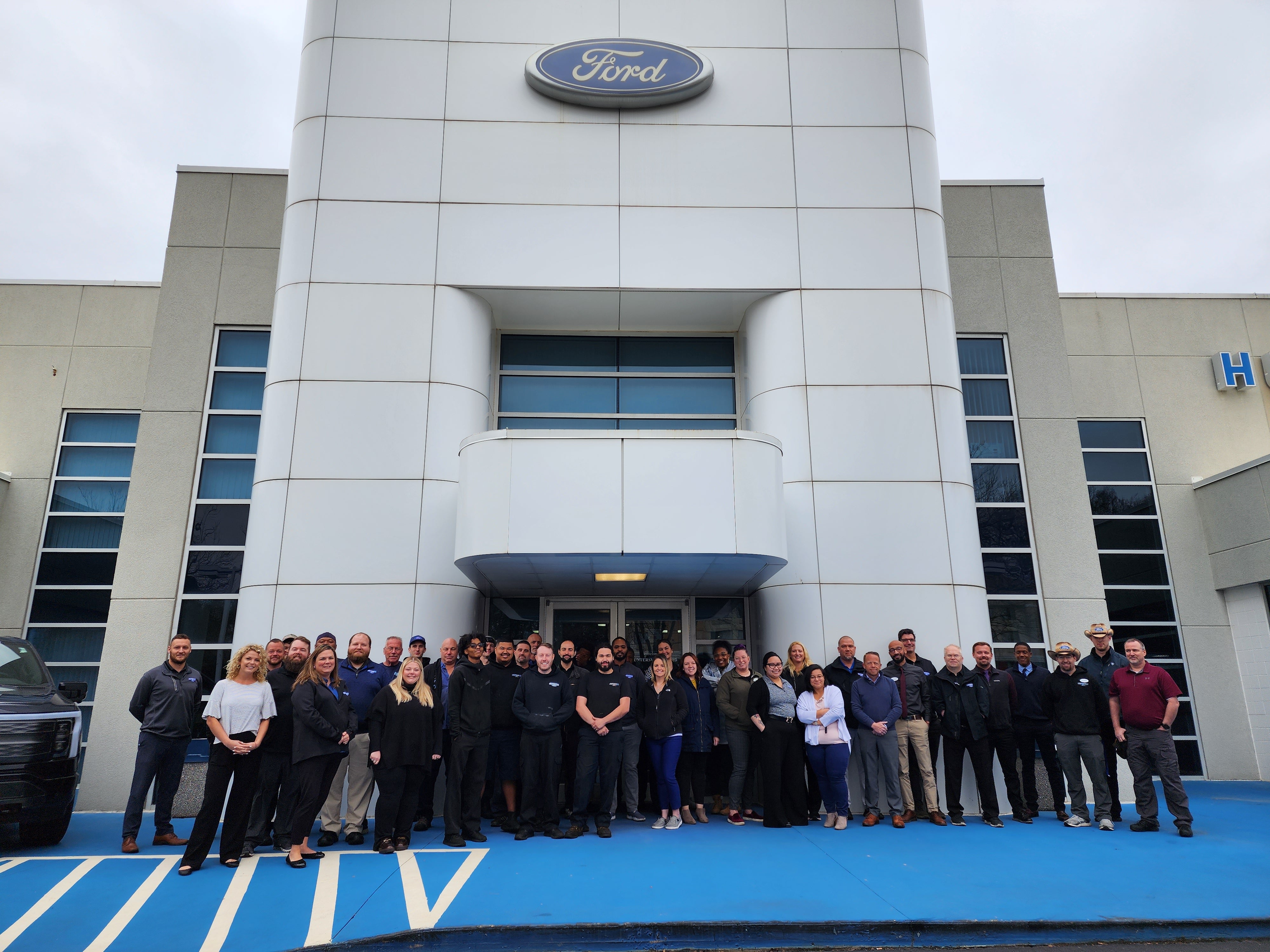 Joey Logano's Huntersville Ford Employees